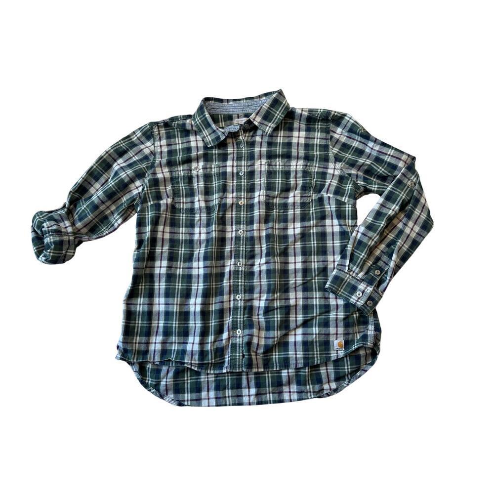 CARHARTT woman's shirt,  size 18, XL, Lightweight flannel